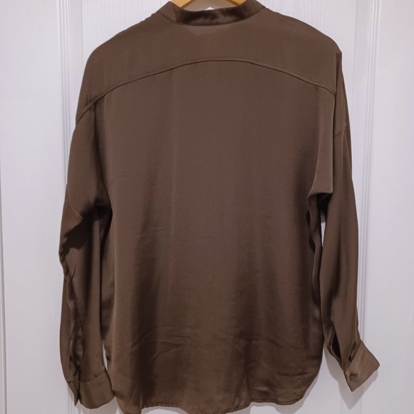Chocolate Brown Blouse - Picture 6 of 7